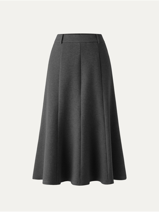 OGL Dresses & Skirts - OGL High Waisted Umbrella Hem Midi Skirt